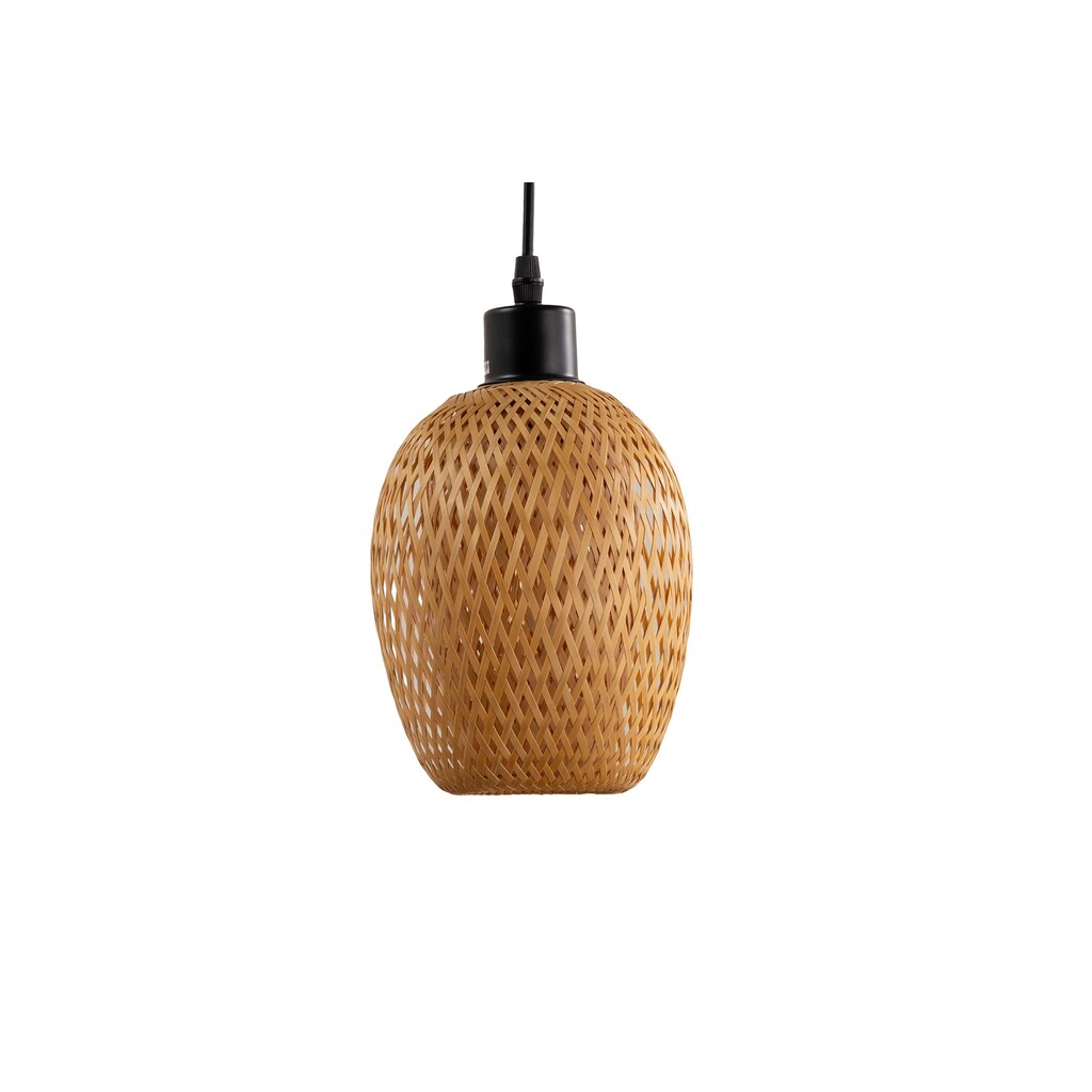 Invicta Interior Pendelleuchte Organic Living 5 Bambus online kaufen bei SKANDEKO