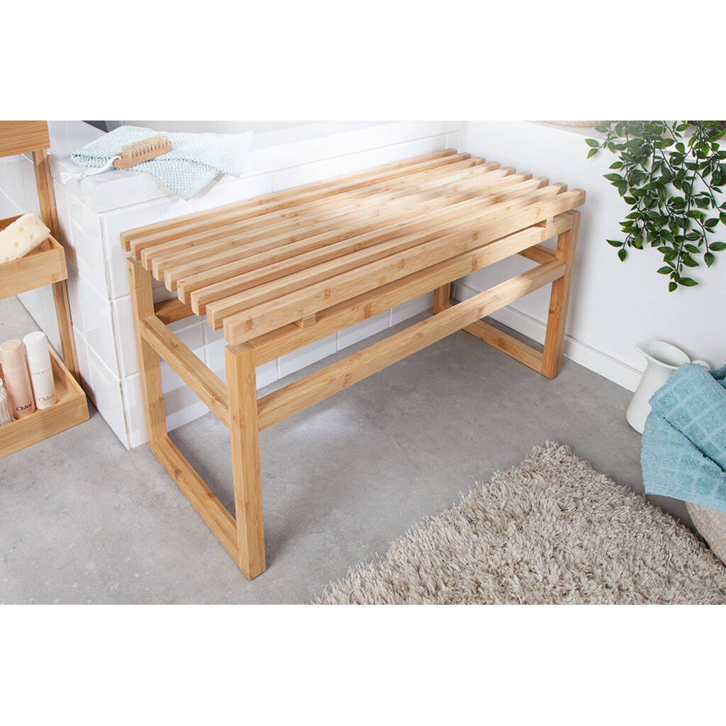 Invicta Sitzbank LAGOON Bad SPA 75cm Natur Bambus online kaufen bei SKANDEKO (Ansicht 2)