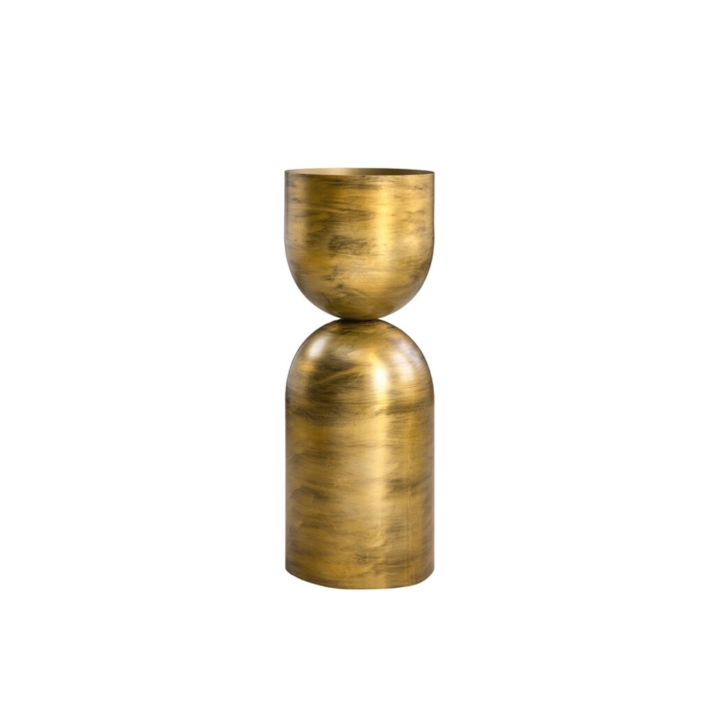 Invicta Interior Invicta SANDGLASS Bodenvase XL Eisen Schwarz online kaufen bei SKANDEKO