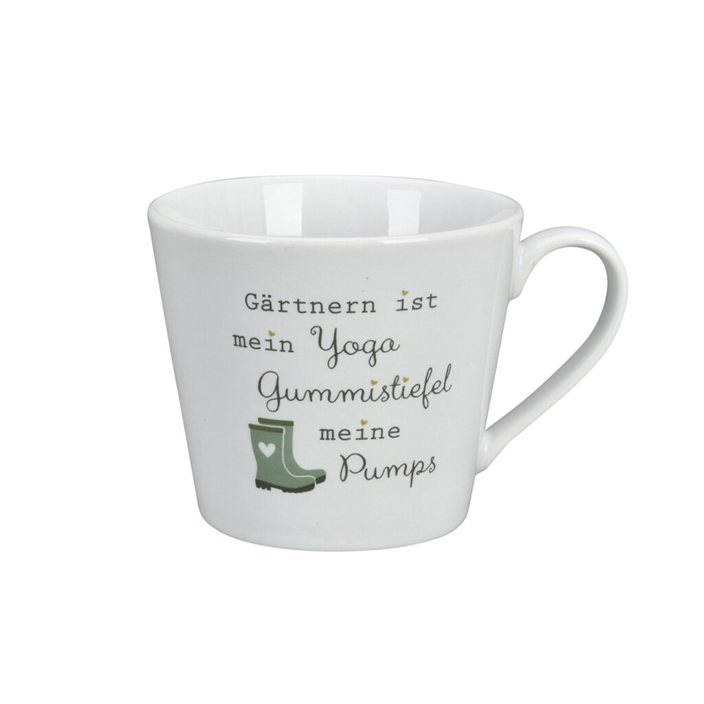Krasilnikoff Happy Cup, Gärtnern ist mein Yoga online kaufen bei SKANDEKO