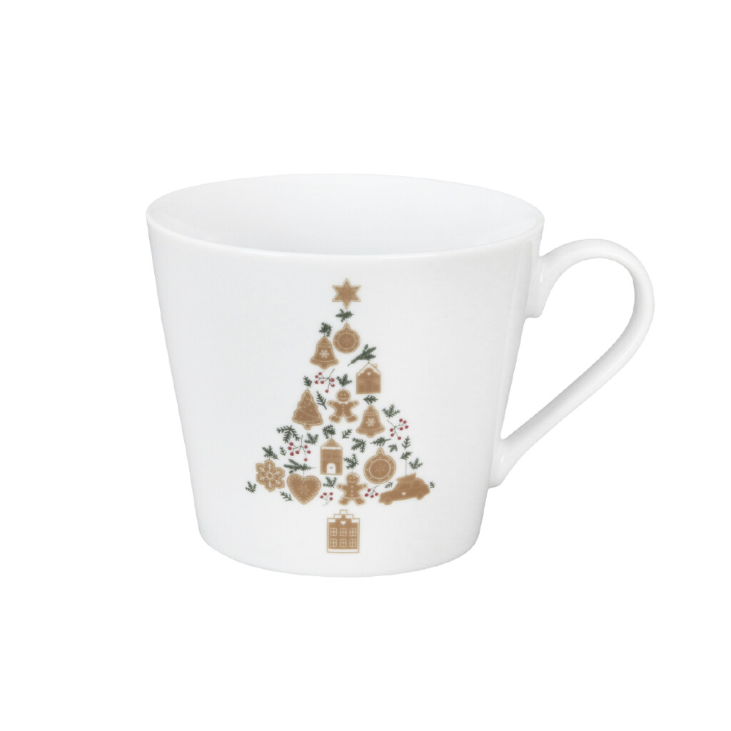 Krasilnikoff Happy Cup Tasse, Christmas Tree Gingerbread online kaufen bei SKANDEKO
