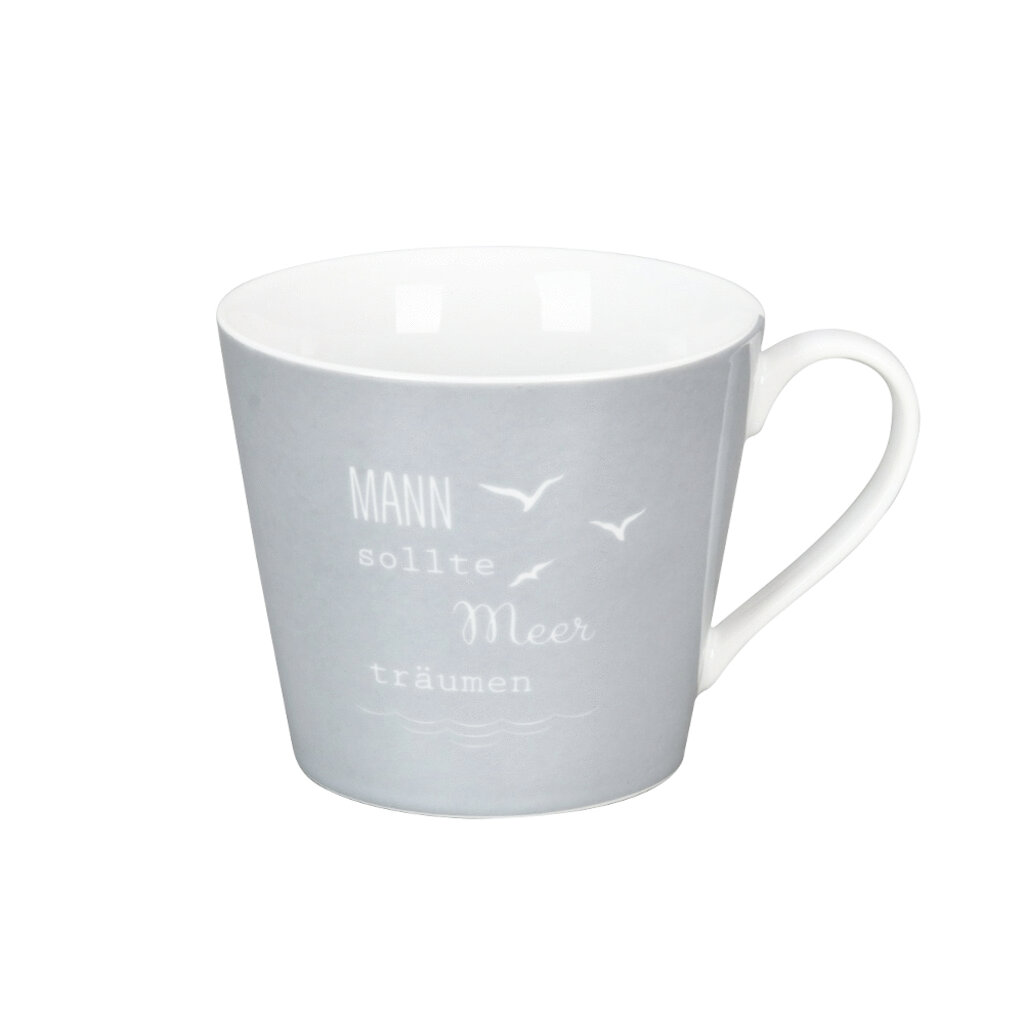 Krasilnikoff Happy Cup Tasse, Man sollte Meer träumen online kaufen bei SKANDEKO