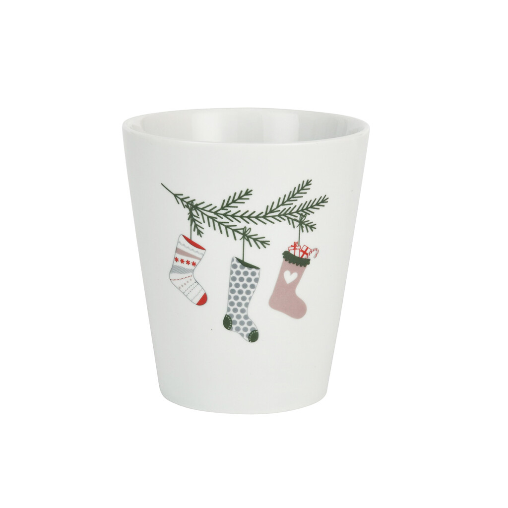 Krasilnikoff Happy Mug Christmas Stockings online kaufen bei SKANDEKO