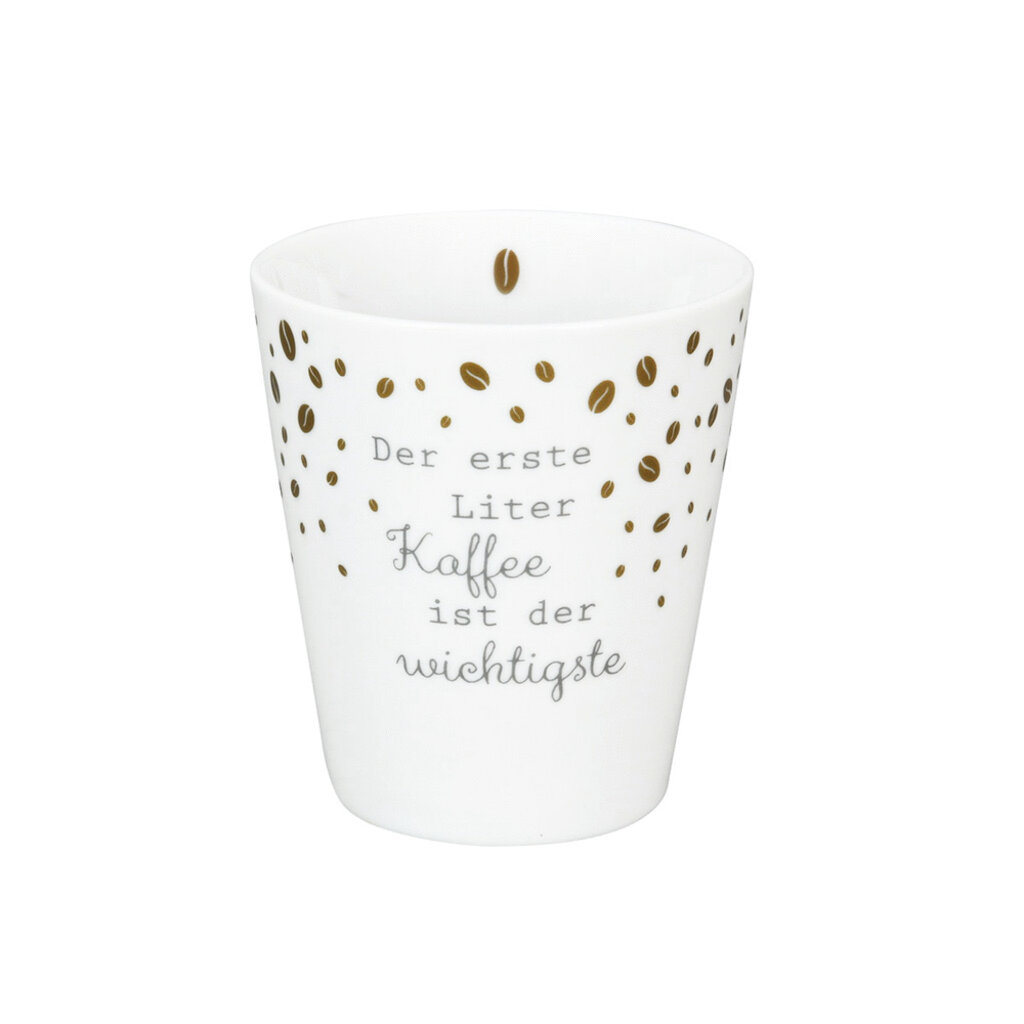 Krasilnikoff Happy Mug, Der erste Liter Kaffee online kaufen bei SKANDEKO