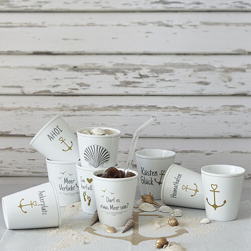 Krasilnikoff Happy Mug Gold Anchor online kaufen bei SKANDEKO (Ansicht 2)