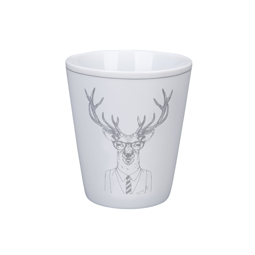 Krasilnikoff Happy Mug Hipster Deer aus Porzellan online kaufen bei SKANDEKO