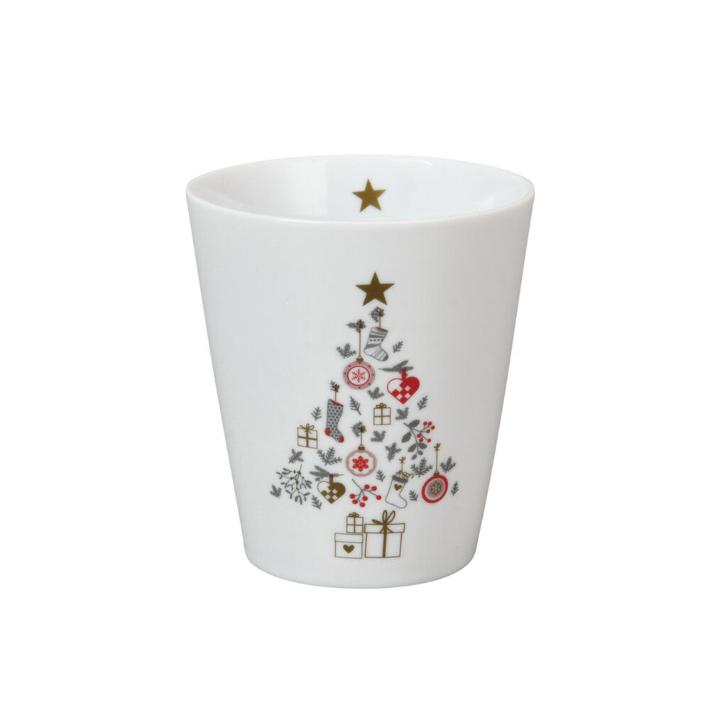 Krasilnikoff Happy Mug Weihnachtsbecher Christmas Tree online kaufen bei SKANDEKO