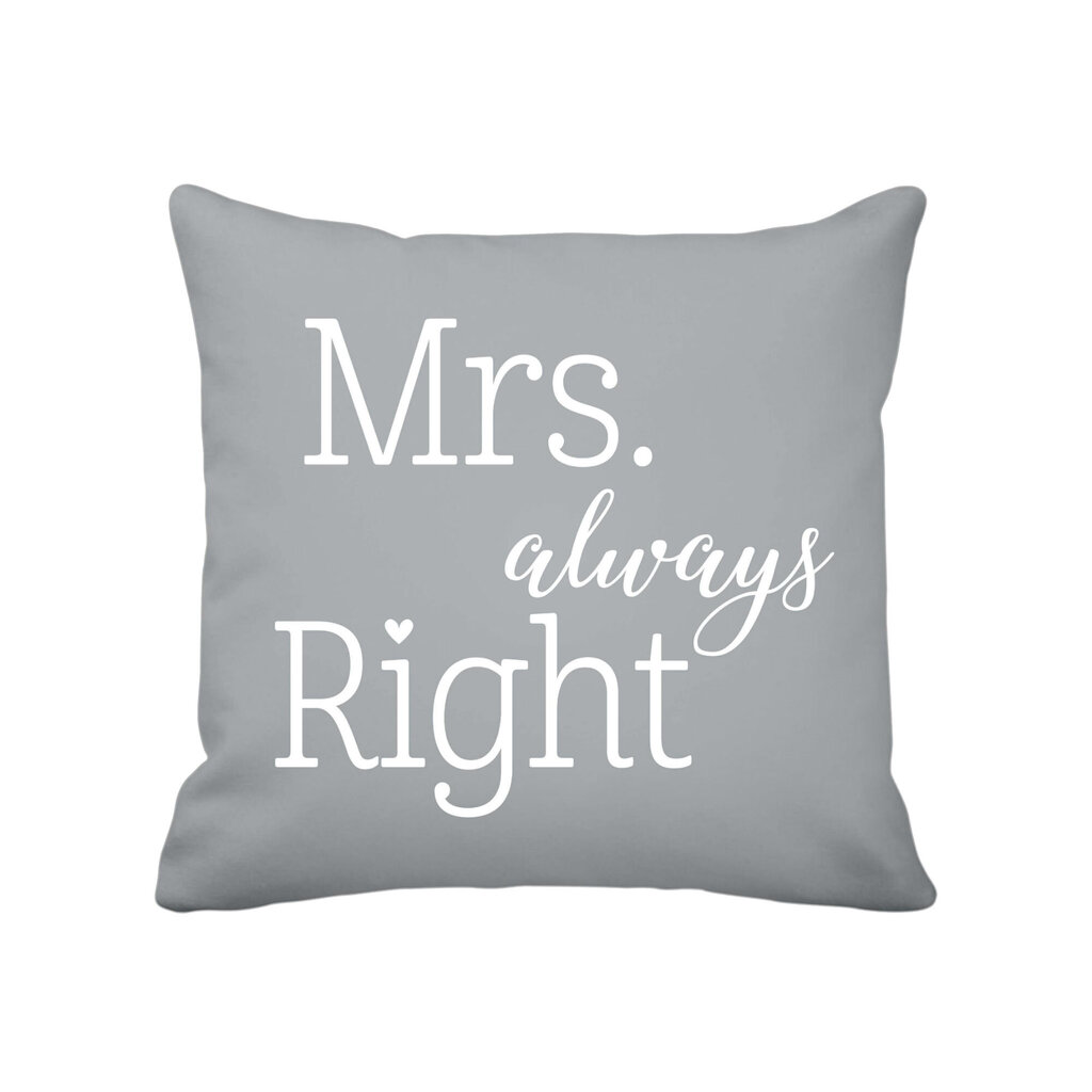 Kissenbezug  Mrs. Always Right