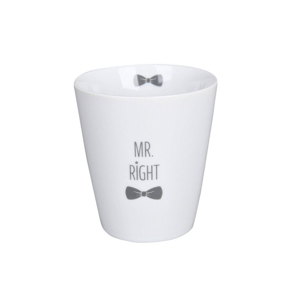 Krasilnikoff Porzellanbecher Happy Mug Mr Right online kaufen bei SKANDEKO