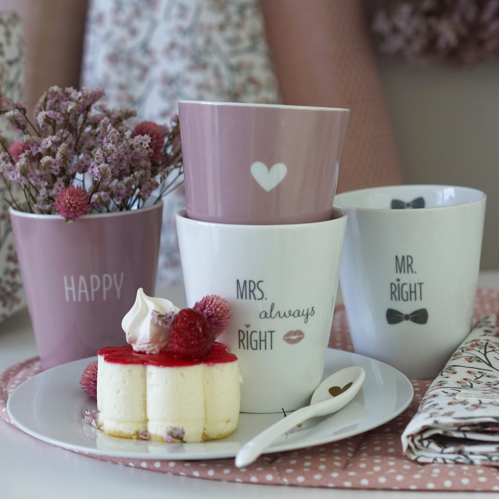 Krasilnikoff Porzellanbecher Happy Mug Mr Right online kaufen bei SKANDEKO (Ansicht 2)