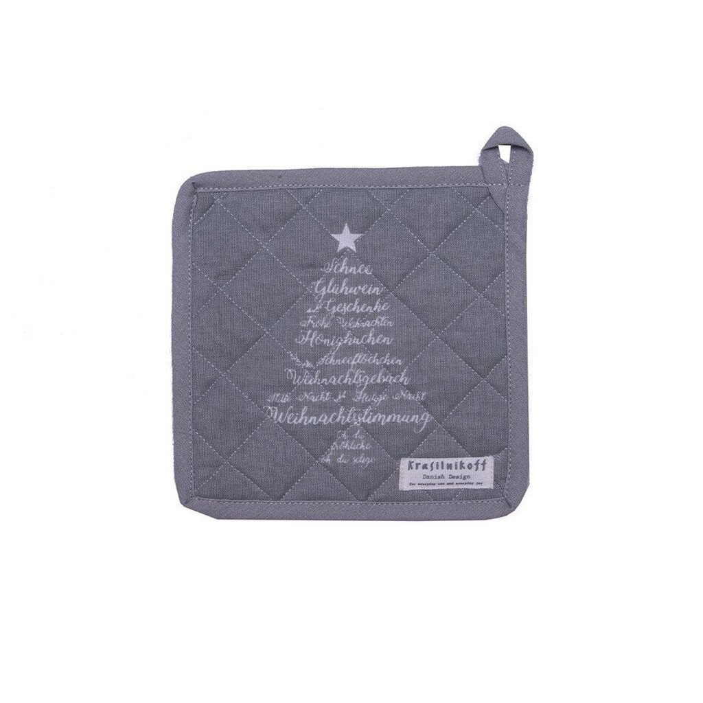 Krasilnikoff Topflappen Christmas Words online kaufen bei SKANDEKO