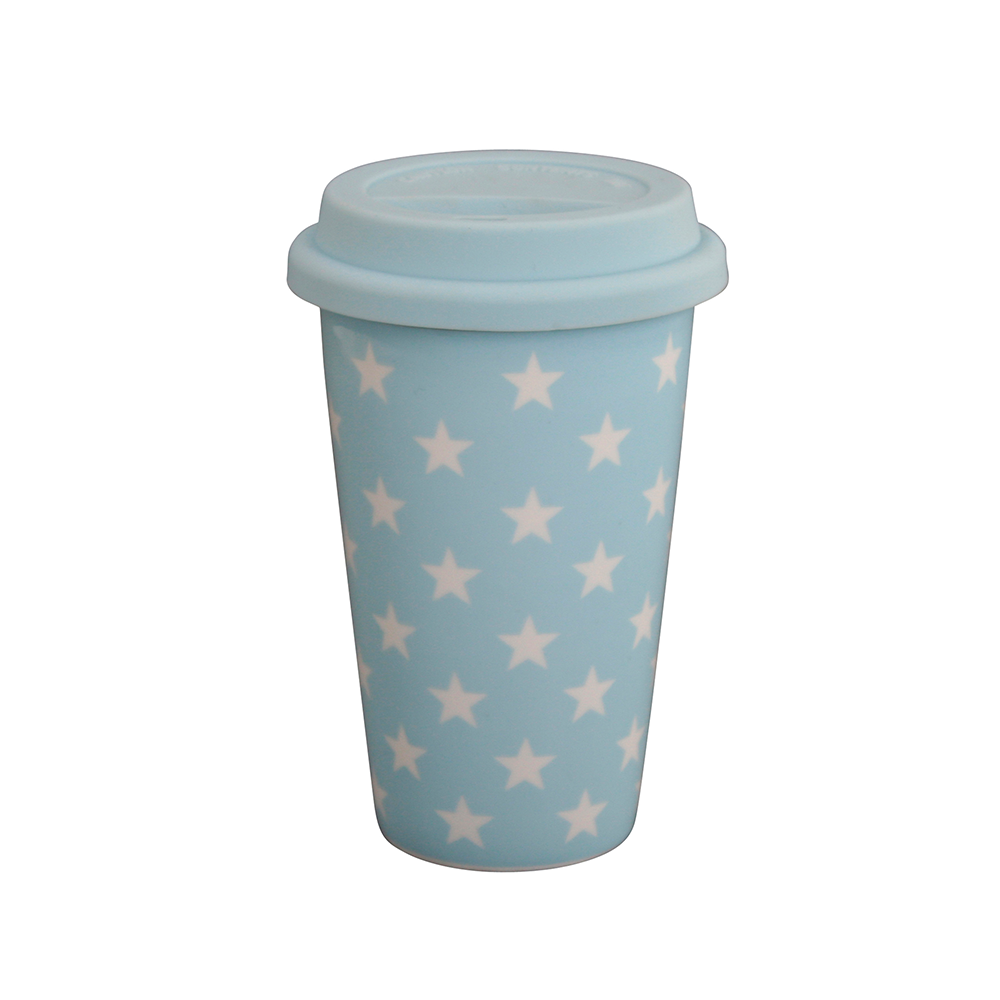 Krasilnikoff Thermobecher Travel Mug Stars online kaufen bei SKANDEKO