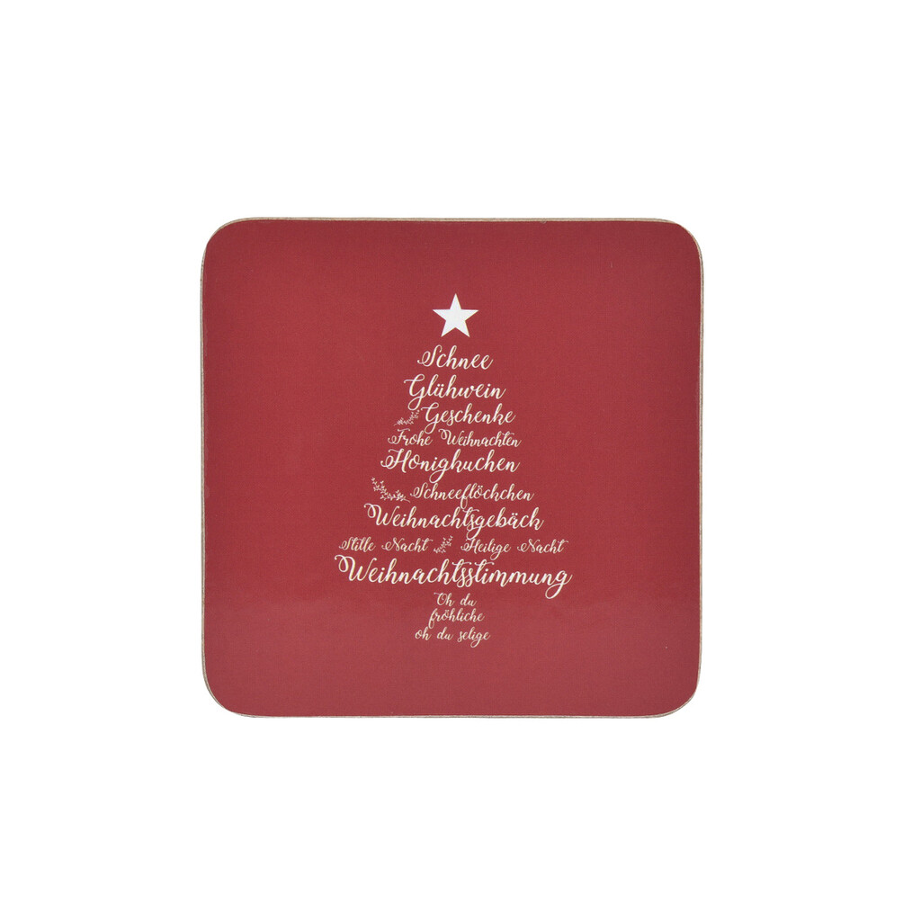 Krasilnikoff Untersetzer, Christmas Words online kaufen bei SKANDEKO