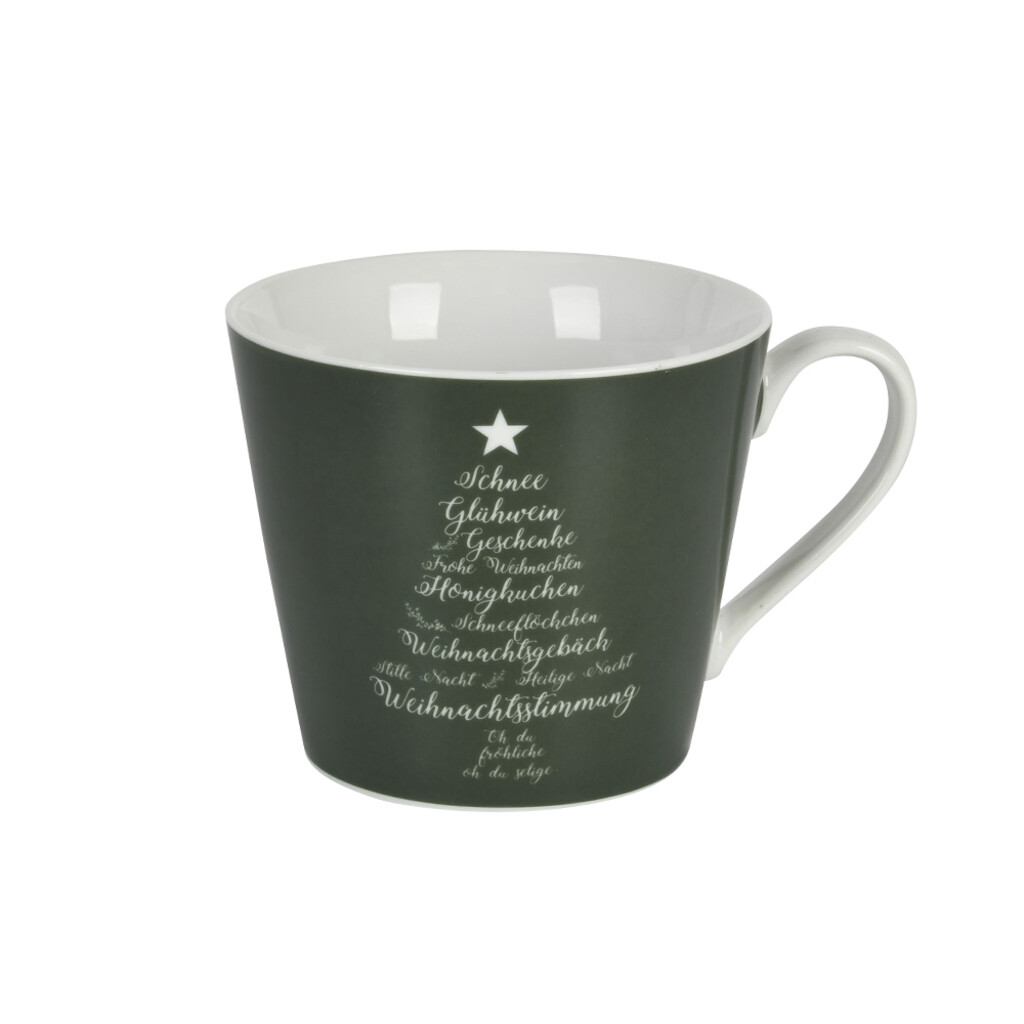 Krasilnikoff Weihnachtliche Happy Cup Tasse Christmas Words online kaufen bei SKANDEKO (Ansicht 2)