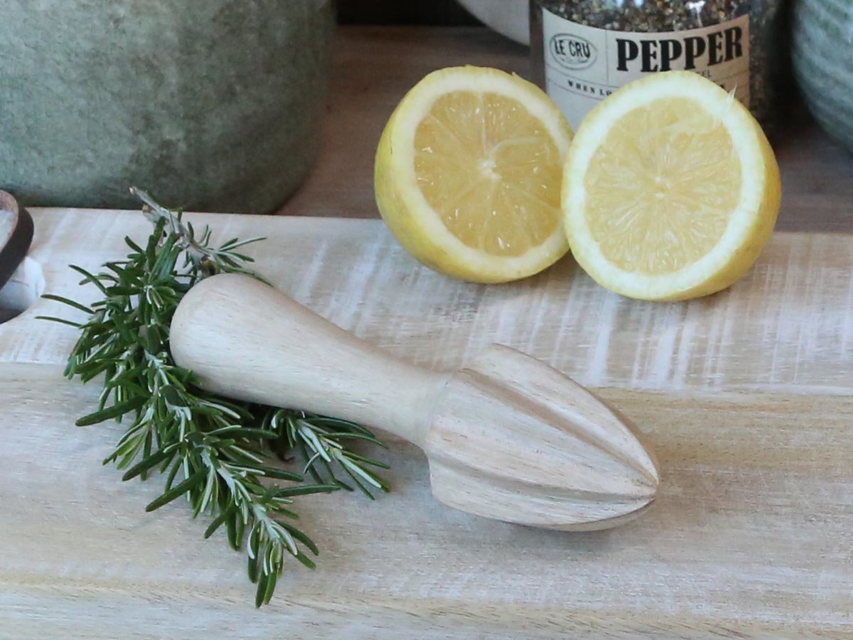 Chic Antique Laon Zitronenpresse aus Mangoholz online kaufen bei SKANDEKO (Ansicht 2)