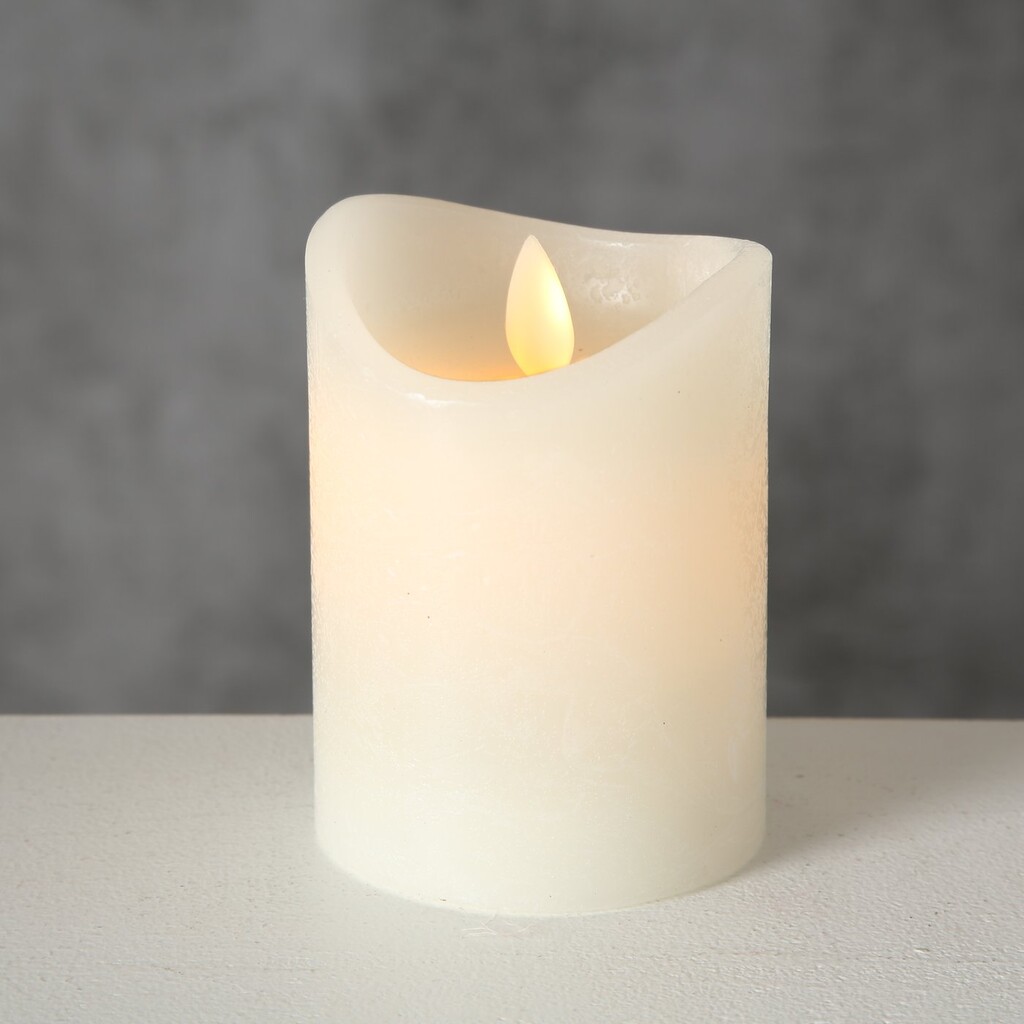 LED Kerze Bino mit Timer und Swing Flame