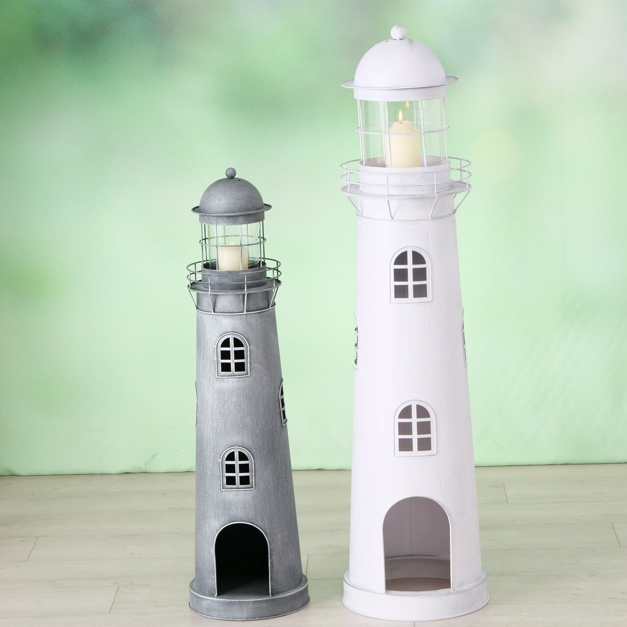 Leuchtturm Laterne Sylt 2er
