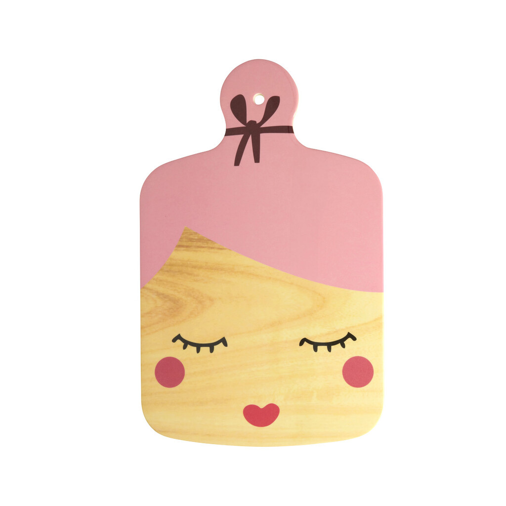 Melamin Servierbrett in Frauen-Silhouette Lady Shape