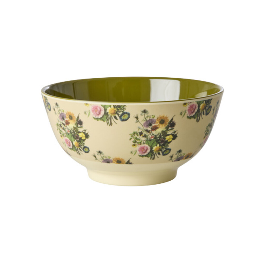 RICE Melamin Schale Retro Bouquet Medium online kaufen bei SKANDEKO