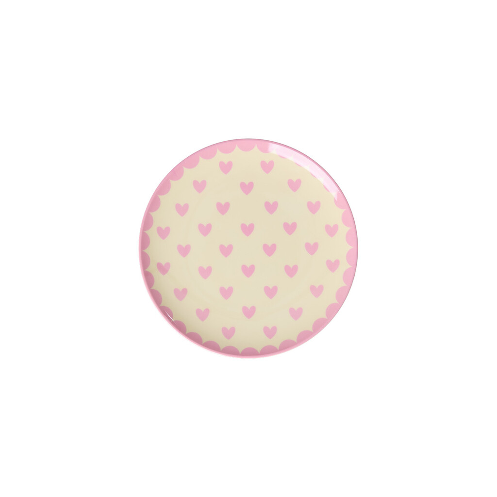 RICE Melamin Kuchenteller Favorite Hearts