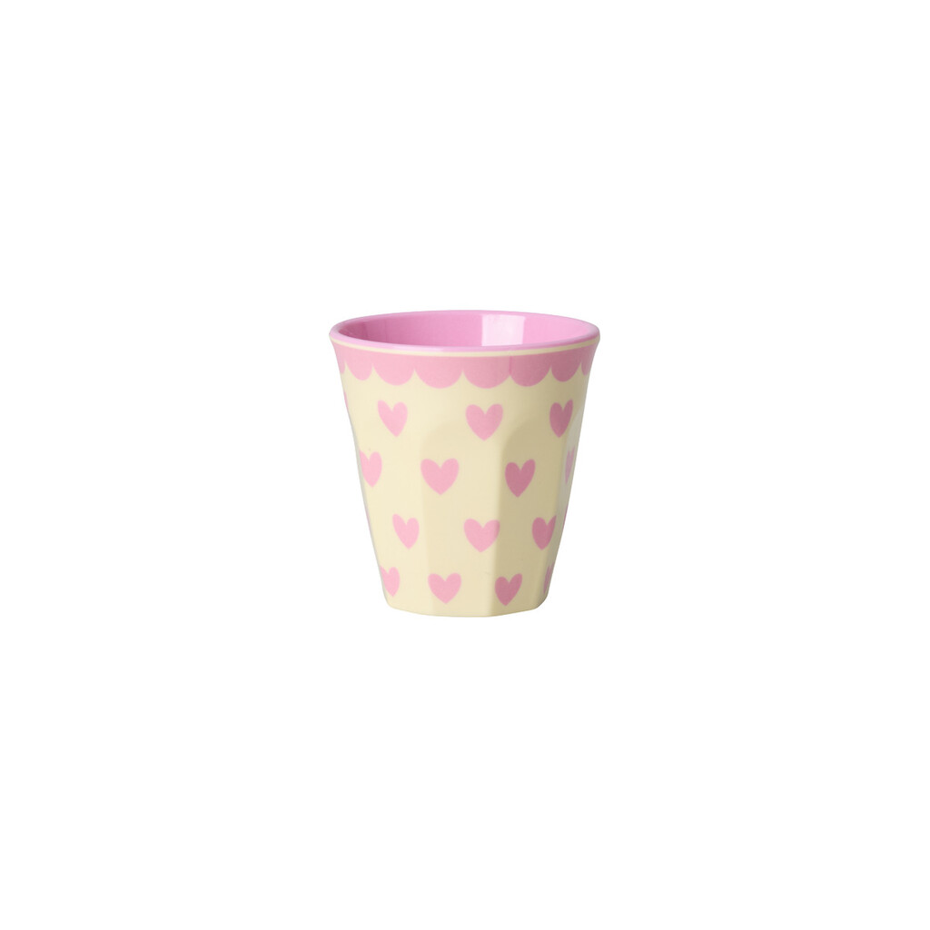 RICE Melamin Espressobecher Favorite Hearts - 6er-Set