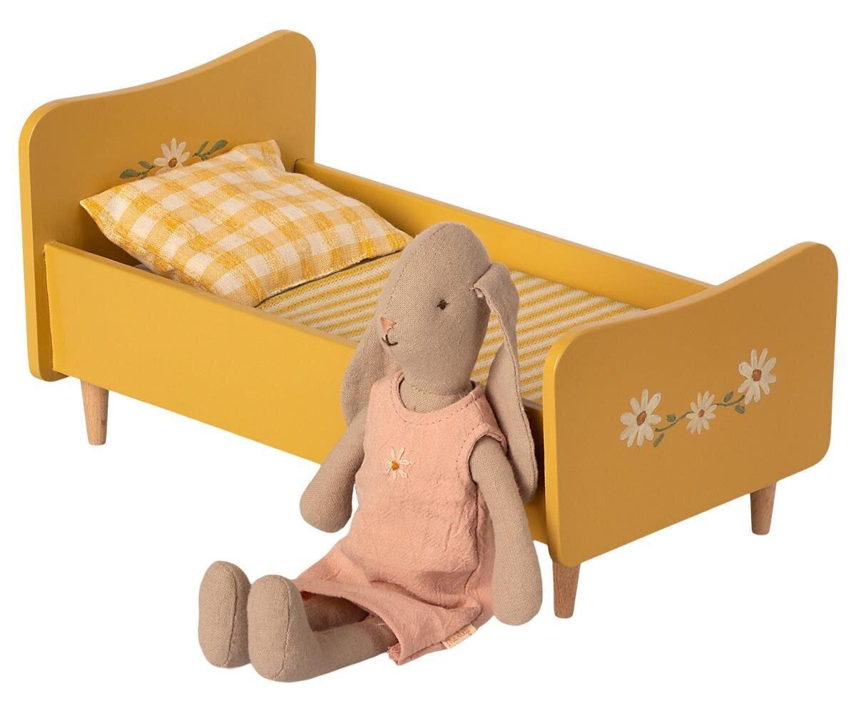 Holzbett für Hasen und Häschen in der Größe Mini