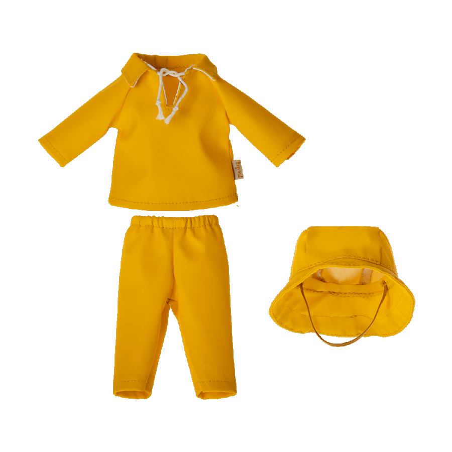 Maileg Regenbekleidung mit Hut Teddy Papa  online kaufen bei SKANDEKO