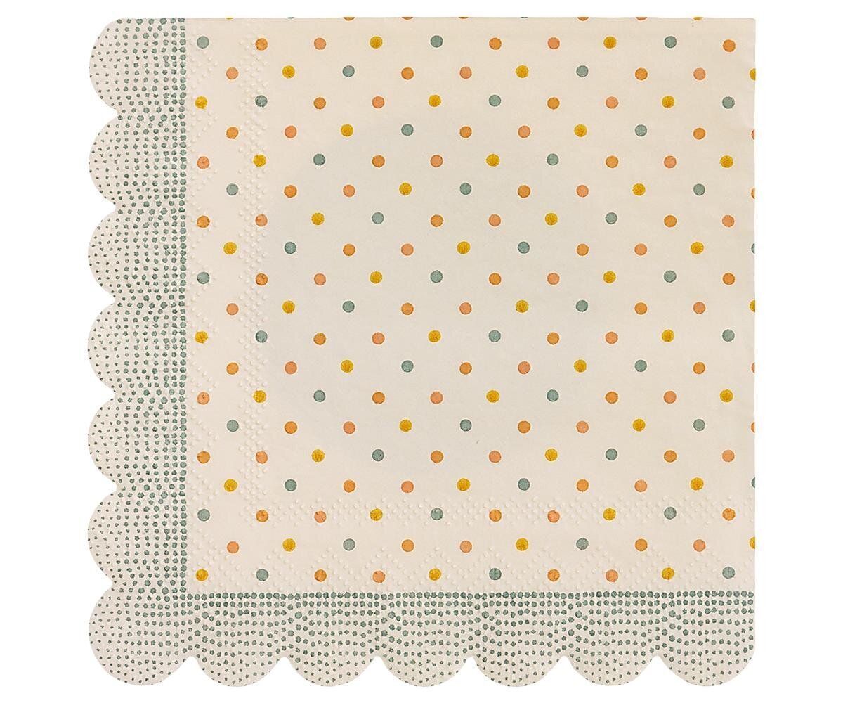 Serviette multi dots