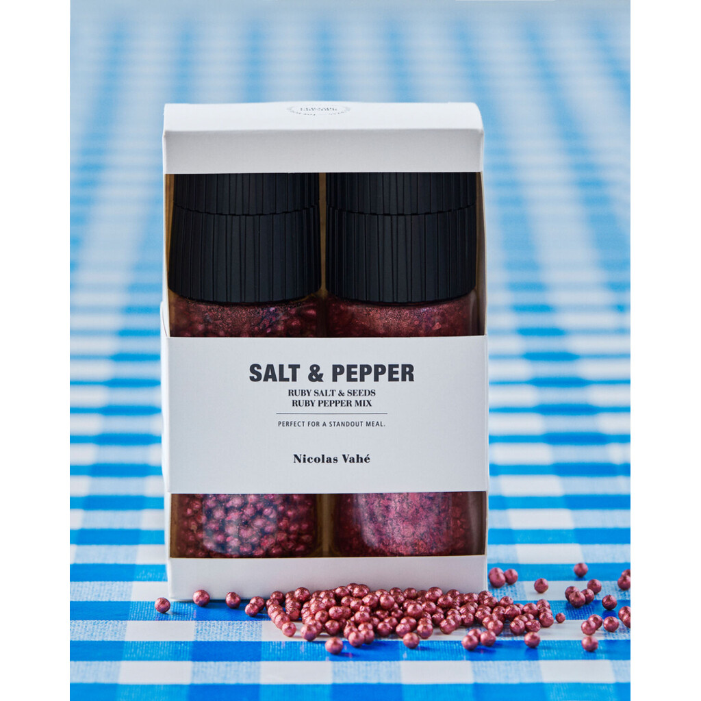 Nicolas Vahé Geschenkbox Ruby Salz & Pfeffermischung