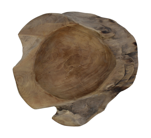 Obstschale Teakholz