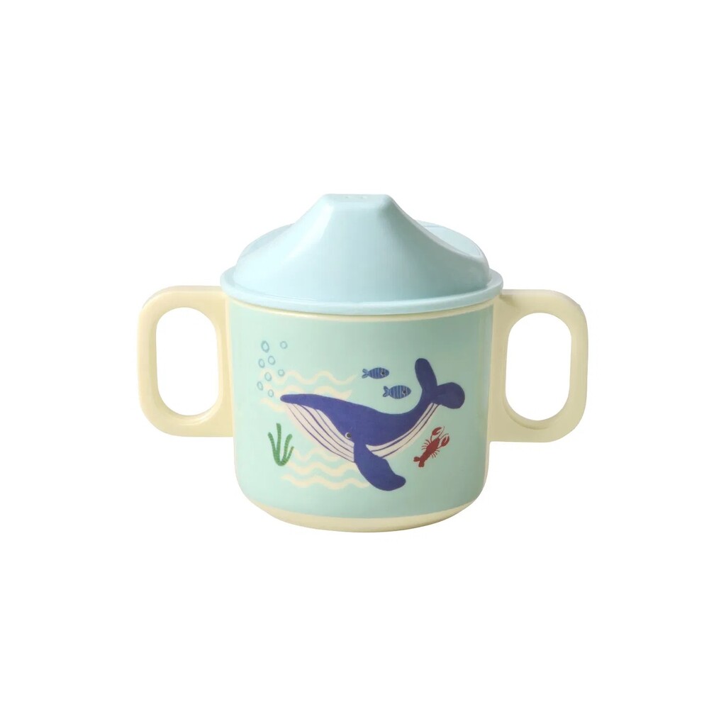 RICE Babybecher Melamin Ocean Print online kaufen bei SKANDEKO