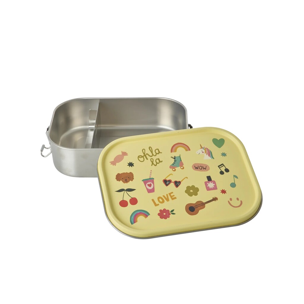 RICE Brotdose aus Edelstahl Unicorn Love online kaufen bei SKANDEKO