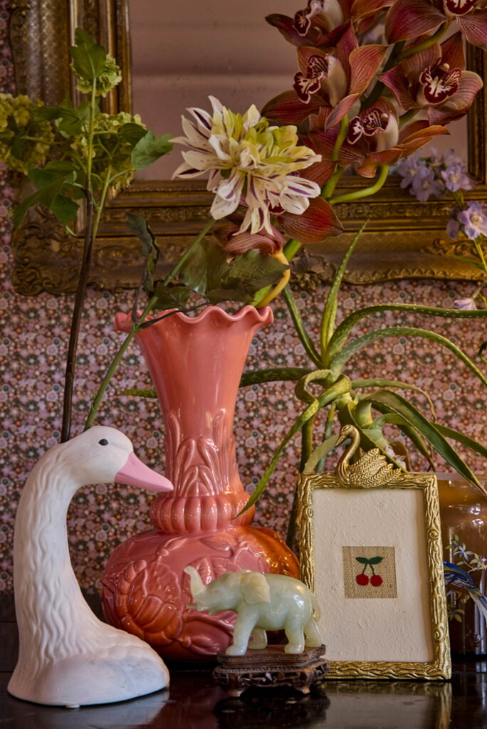 RICE Keramik Schwan Vase online kaufen bei SKANDEKO (Ansicht 2)