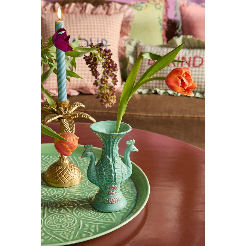 RICE Keramik Vase Peacock online kaufen bei SKANDEKO (Ansicht 2)