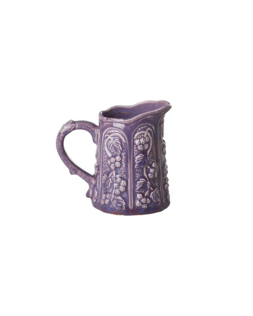 RICE Keramik Vintage Vase in Dunkel Lavendel online kaufen bei SKANDEKO