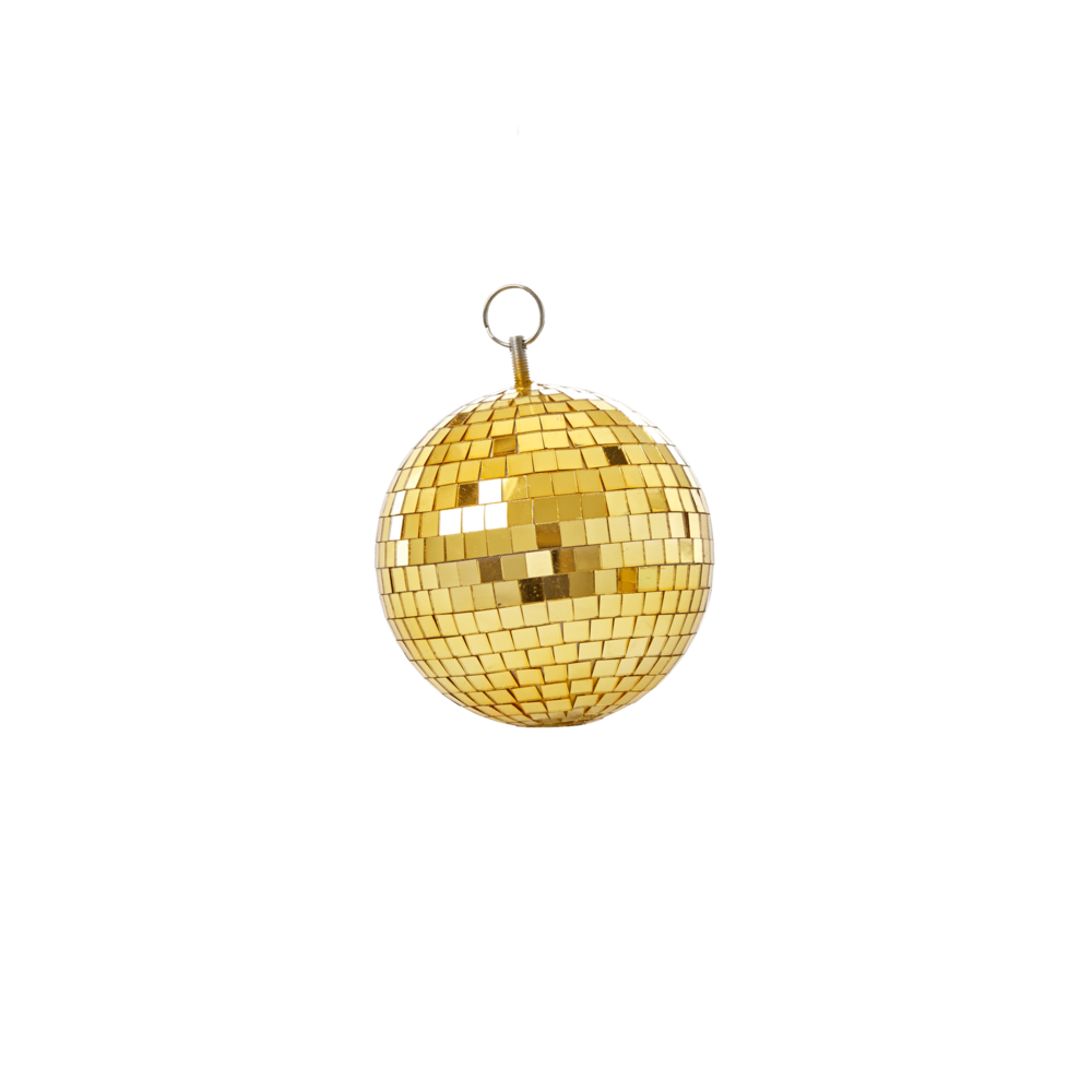 Diskokugel Gold