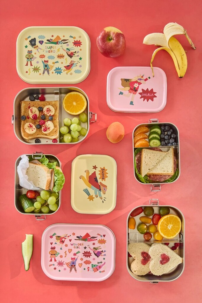 RICE Edelstahl Kinder Lunchbox Brotbox Hero online kaufen bei SKANDEKO (Ansicht 2)