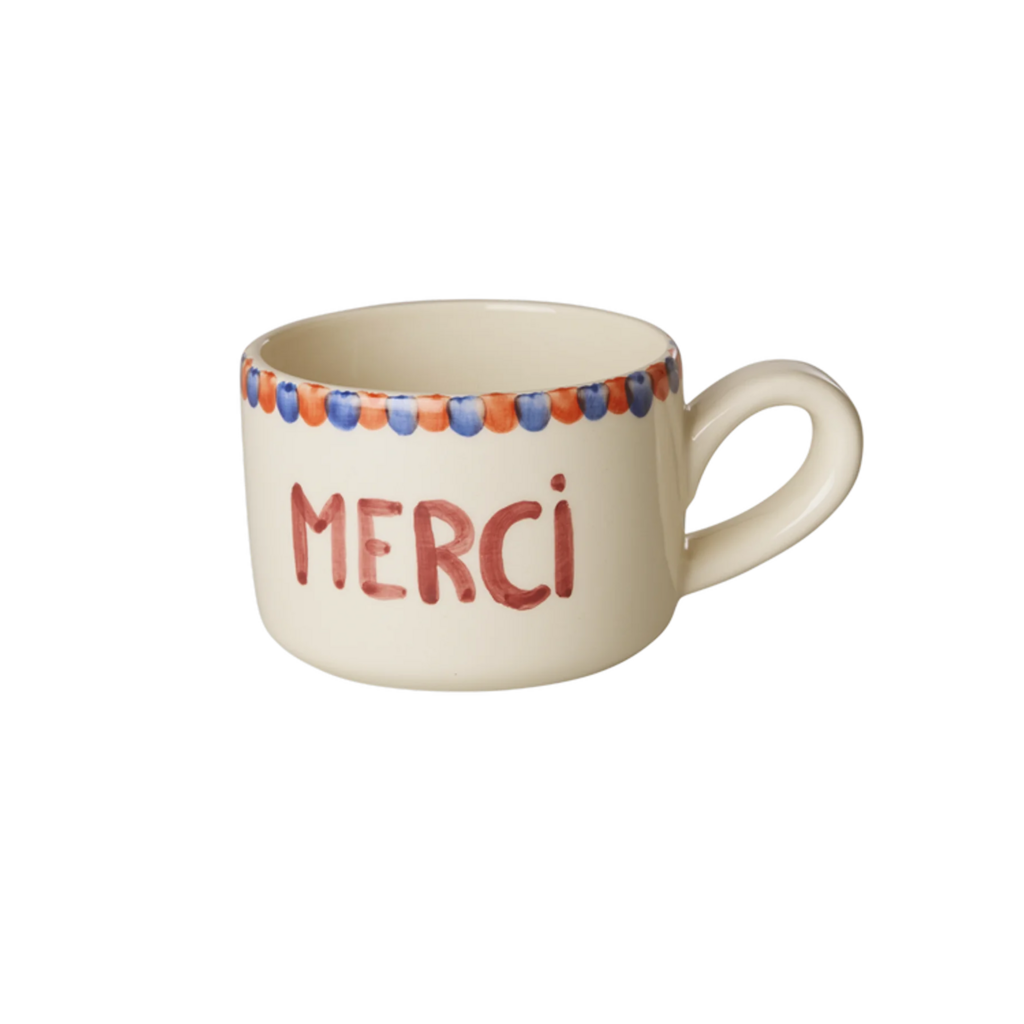 RICE Keramik Cappuccino Cup MERCI online kaufen bei SKANDEKO