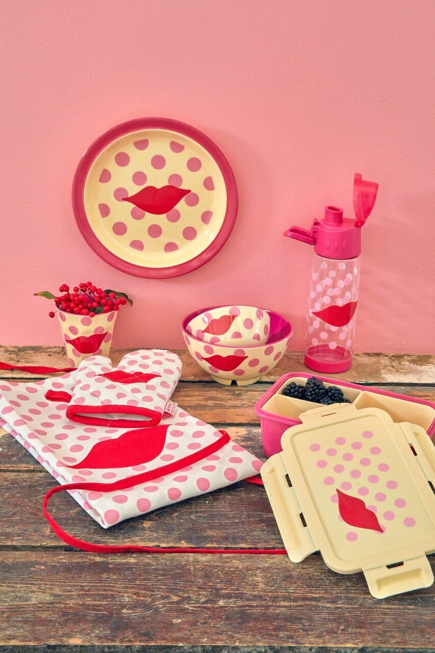 RICE Kinder Schürze Kiss Print aus Baumwolle online kaufen bei SKANDEKO (Ansicht 2)