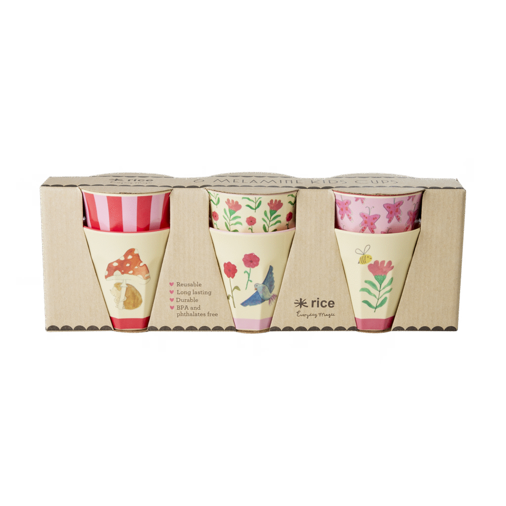 RICE Kinderbecher 6er Set Happy Forest online kaufen bei SKANDEKO