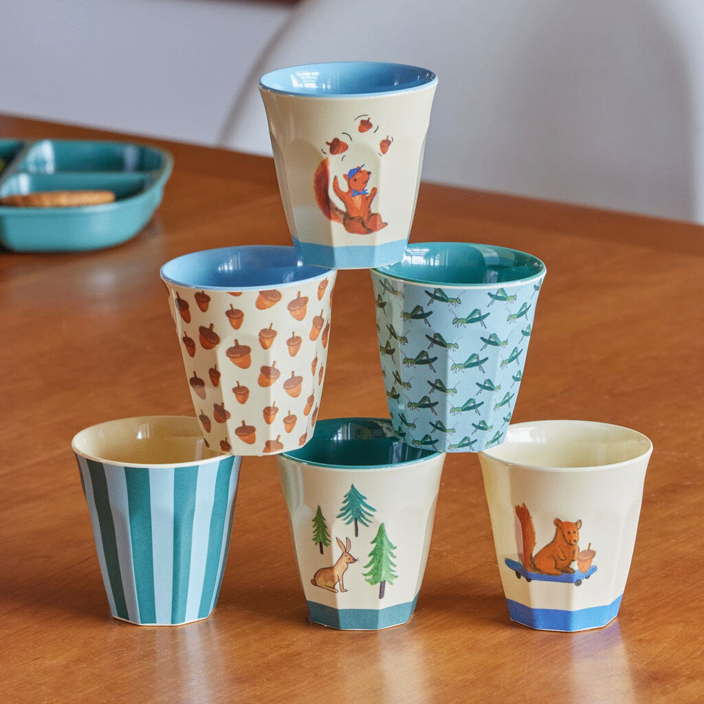 RICE Kinderbecher 6er Set Happy Forest online kaufen bei SKANDEKO (Ansicht 2)