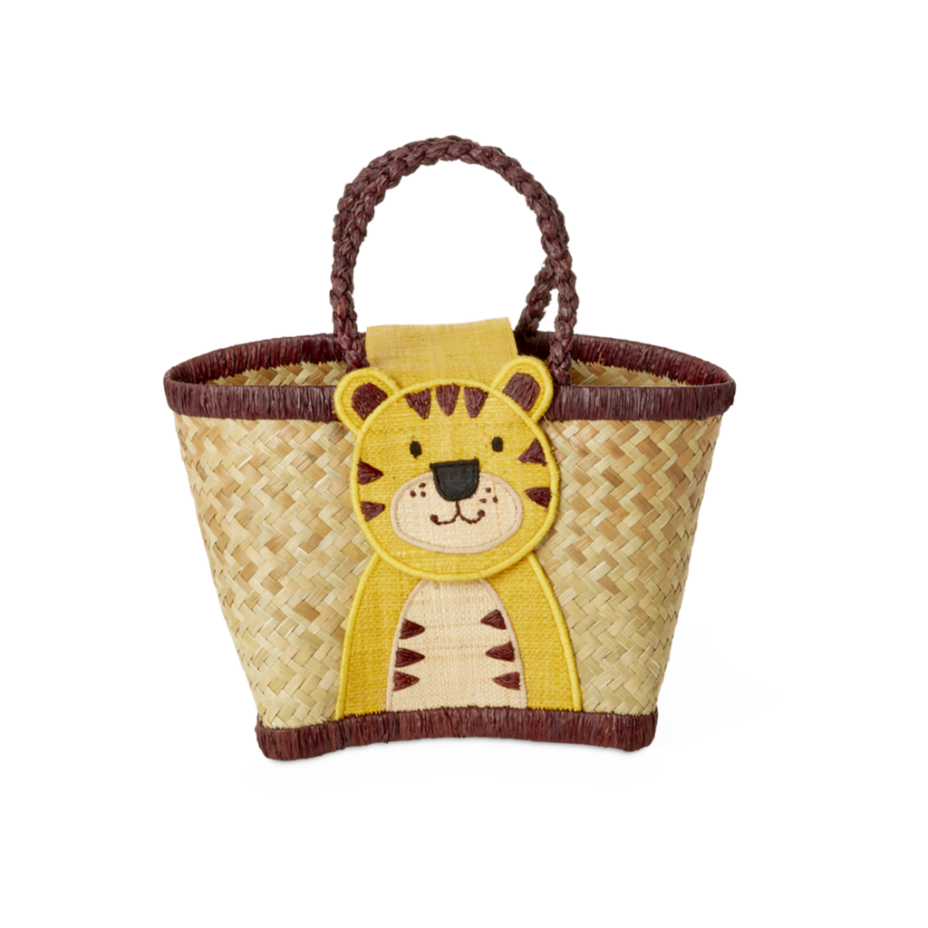 RICE Kleine Raffia Kindertasche online kaufen bei SKANDEKO