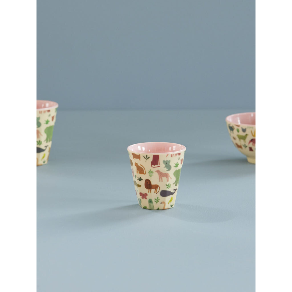 Melamin Kinderbecher Sweet Jungle Print