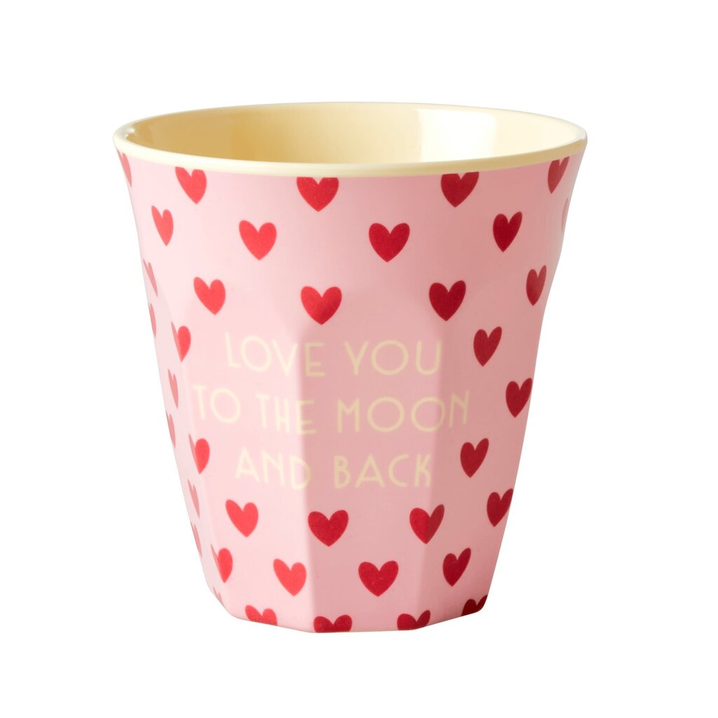 Melamin Becher 6er-Set Funky Prints Pink
