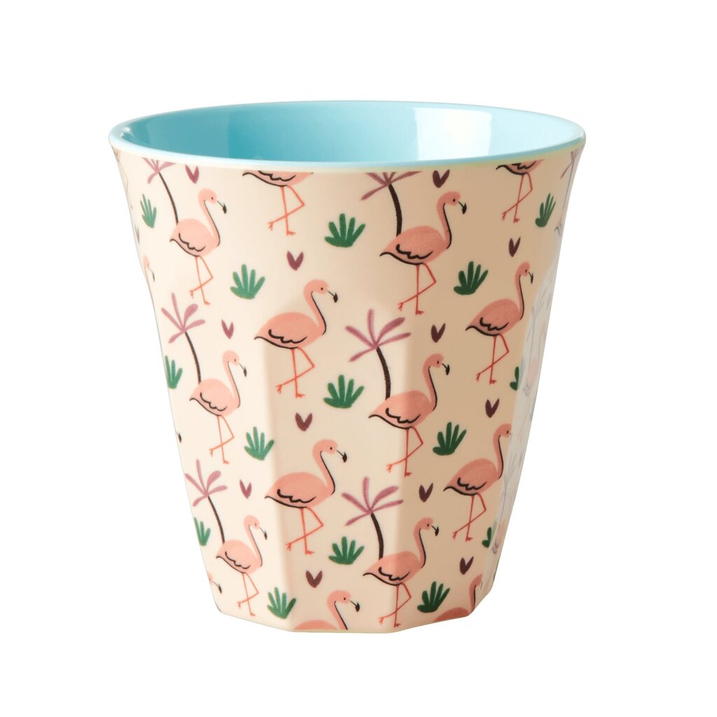 Melamin Becher 6er-Set Funky Prints Pink