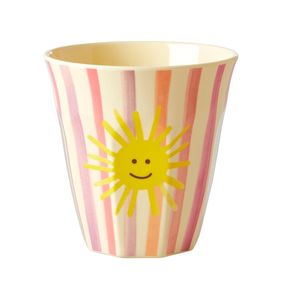 Melamin Becher 6er-Set Funky Prints Pink