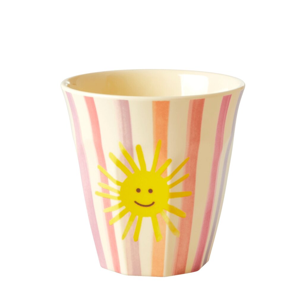 Melamin Becher 6er-Set Funky Prints Pink