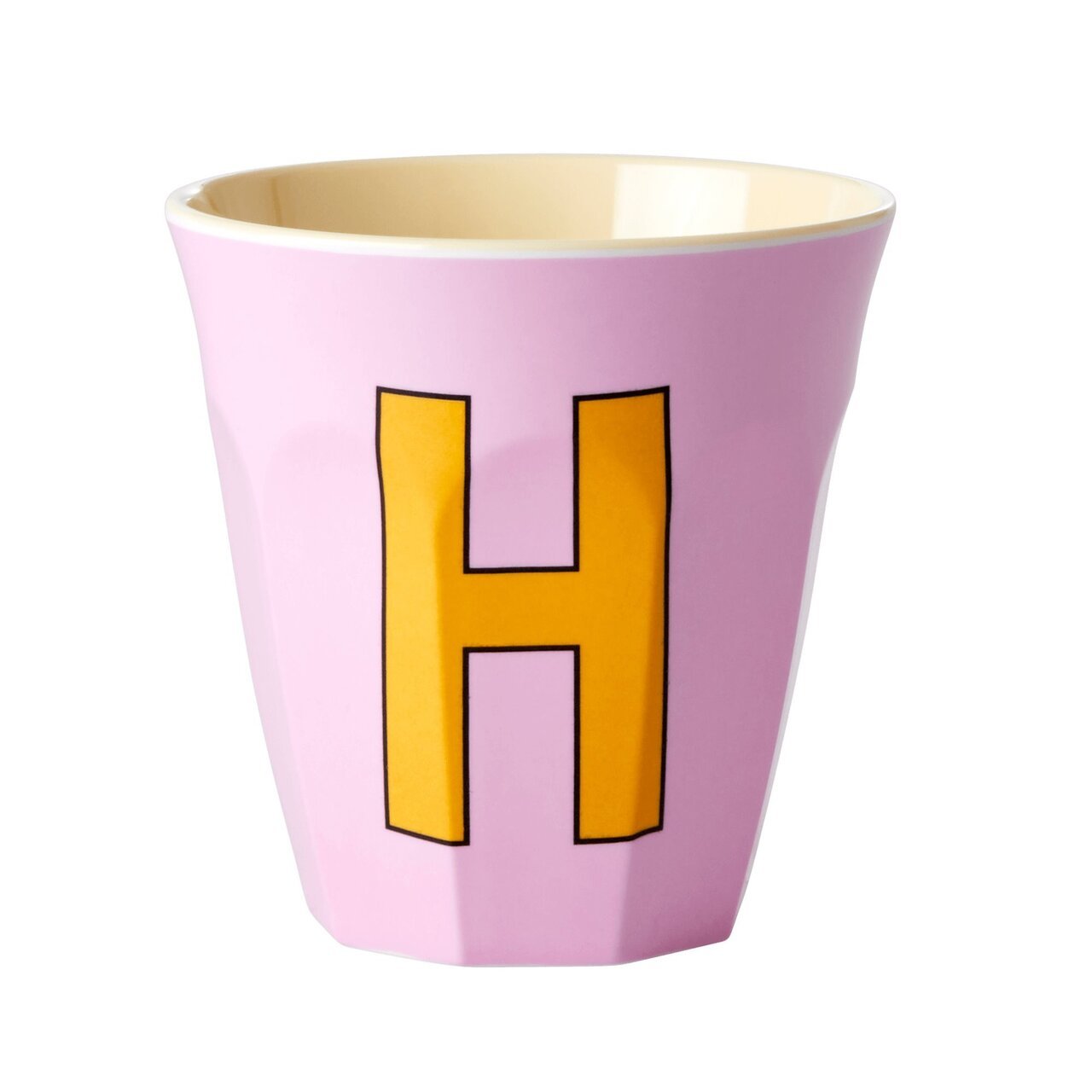 Melamin Becher Buchstaben
