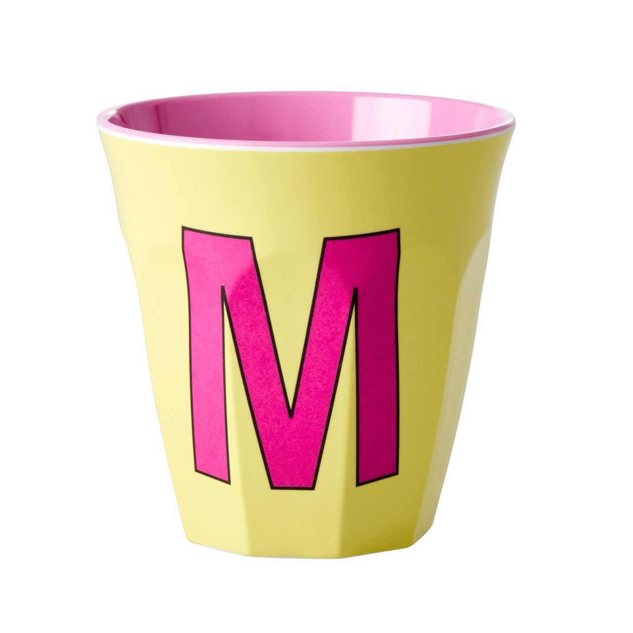 Melamin Becher Buchstaben