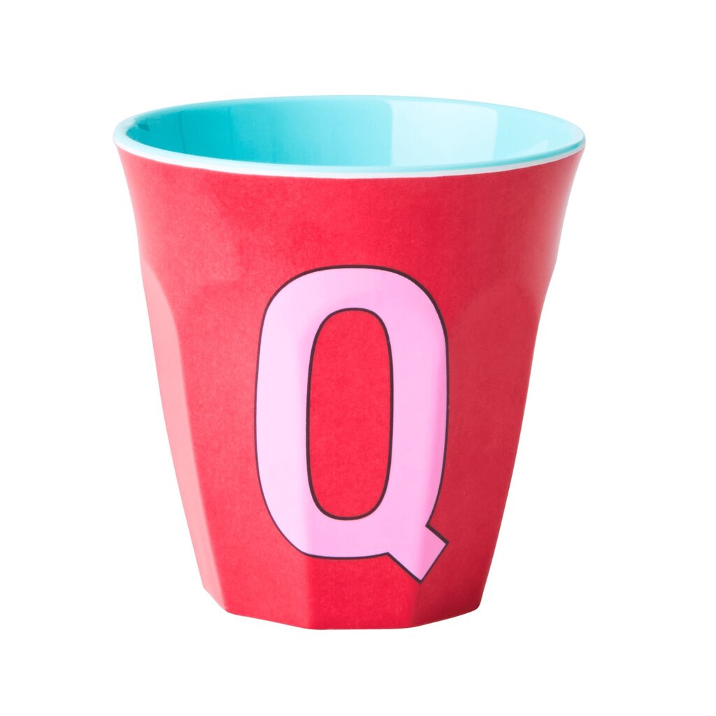 Melamin Becher Buchstaben